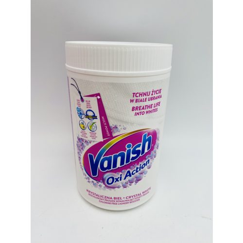 Vanish folttisztító por 625 g Oxi Action White