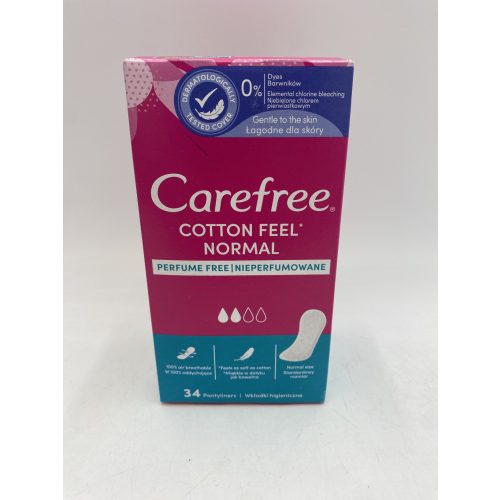 Carefree tisztasági betét 34 db Cotton Normal