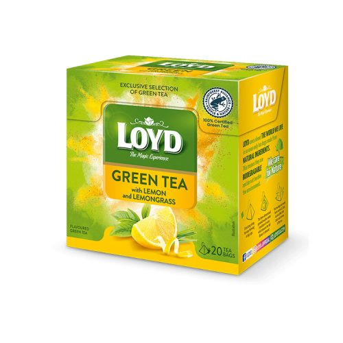 Loyd Piramis Tea Green Lemon 20*1,5g