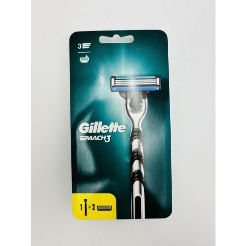 Gillette készülék+borotvabetét Mach3/Mac3 Fresh Clean