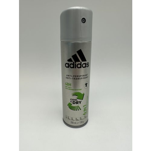 Adidas dezodor férfi 200 ml Cool&Dry 6in1