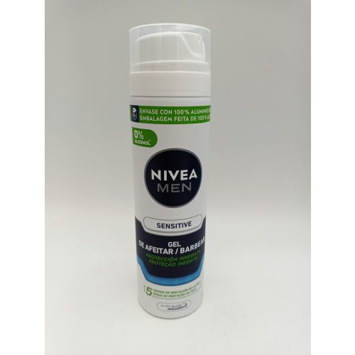 Nivea borotvagél férfi 200 ml Sensitive