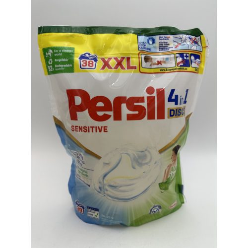 Persil folyékony kapszula 38 mosás 38 db Discs 4 in 1 Sensitive