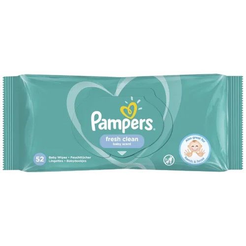 Pampers baba törlőkendő 80 db Fresh Clean