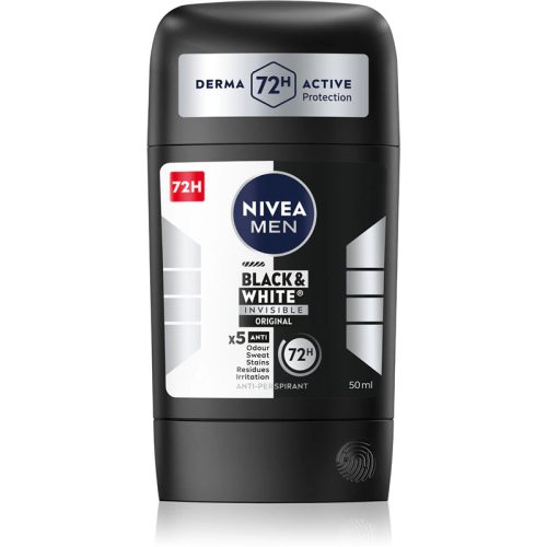 Nivea stift férfi 50 ml Invisible B&W Original