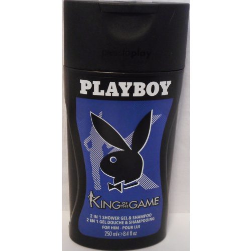 Playboy tusfürdő és sampon férfi 250 ml 2in1 King of the Game