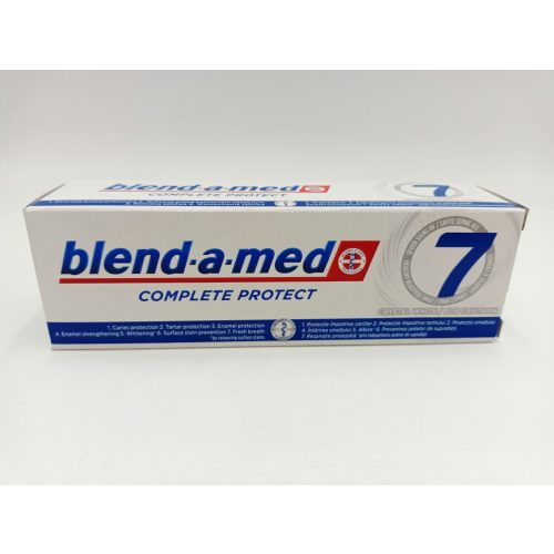 Blend A Med fogkrém 75 ml Complete Protect 7 Crystal White