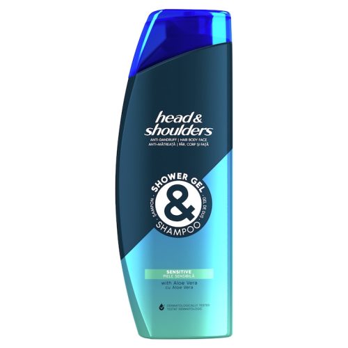 Head&Shoulders tusfürdő&sampon férfi 360 ml Sensitive