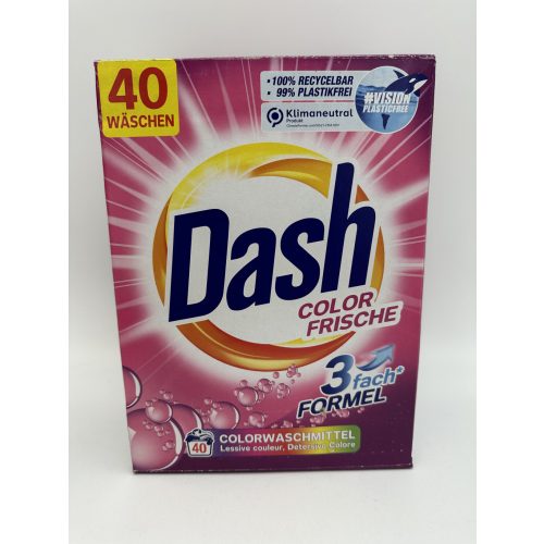 Dash mosópor dobozos 40 mosás 2,6 kg Color Fresh