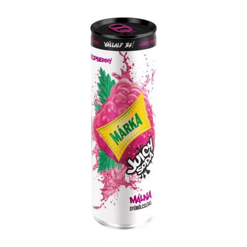  MÁRKA Juicy SODA Málna 0,25L DRS