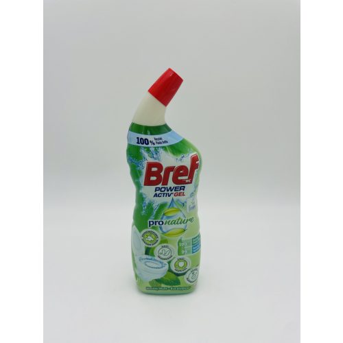 Bref wc tisztító gél 700 ml Pronature/ Power Aktiv Pronature Mint-Eucalyptus