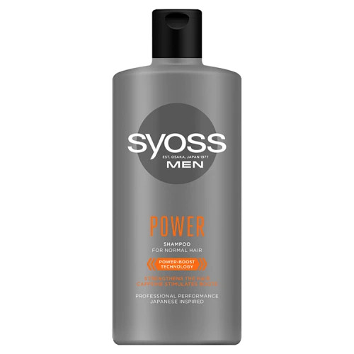 Syoss sampon férfi 440 ml Power