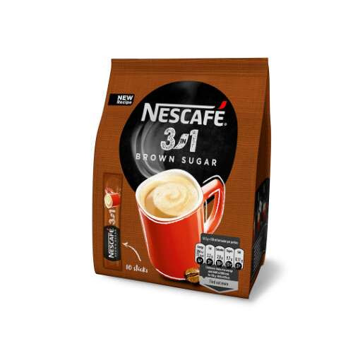 Nescafé 3in1 Barna cukor tasak 16,5gx10