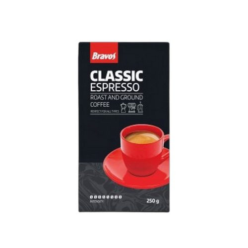  Bravos Espresso őrölt vak. kávé 250g /12/