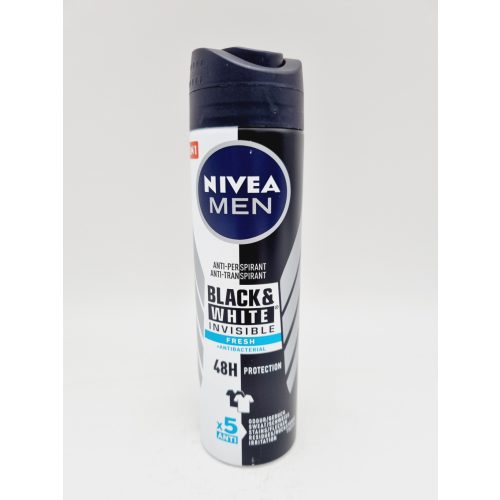 Nivea dezodor férfi 150 ml Invisible B&W Fresh