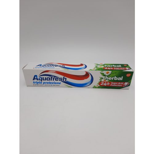 Aquafresh fogkrém 75 ml Triple Protection Herbal