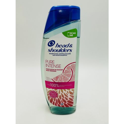 Head&Shoulders sampon 400 ml Pure Intense Mild Cleaning