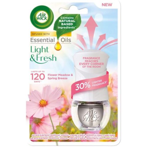 Air Wick elektromos illatosító készülék+ut.19 ml Flower Meadow&Spring Breeze