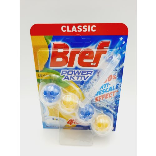 Bref wc illatosító 50 g Power Aktív Lemon