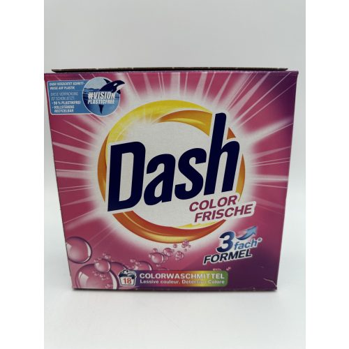 Dash mosópor dobozos 18 mosás 1,17 kg Color Fresh