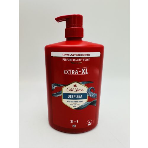 Old Spice tusfürdő pumpás 1 l Deep Sea 3in1