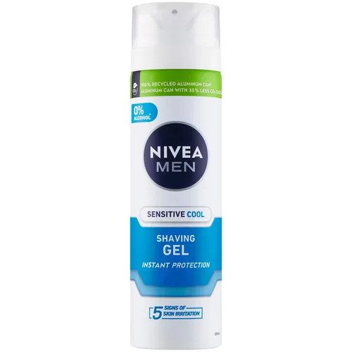 Nivea borotvagél férfi 200 ml Sensitive Cooling