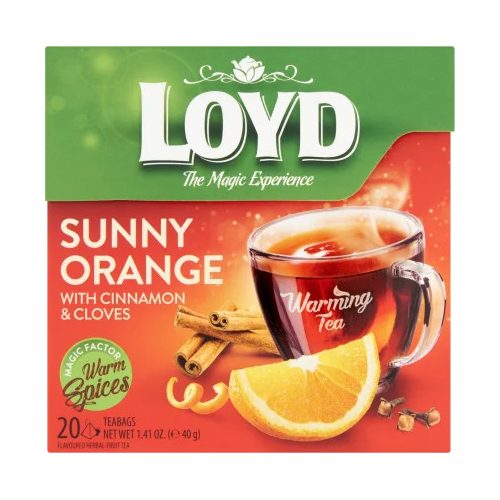  Loyd Hot tea Narancs -Fahéj 20*2g