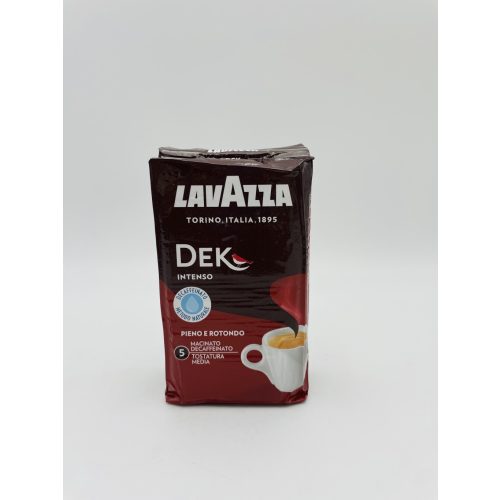 LavAzza kávé őrölt 250 g Dek Intenso