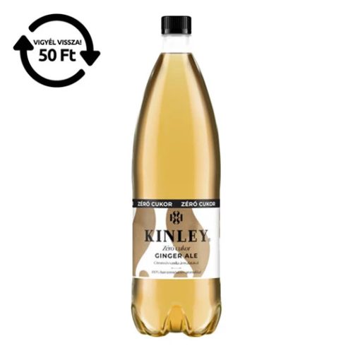 COCA Kinley Gyömbér Zero 1,5l PET - DRS