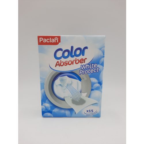 Paclan színfogó kendő 15 db Color Absorber White Protect