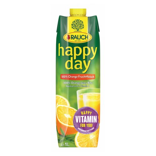  RAUCH Happy Day Narancs Gyümhúsos 1l TETRA