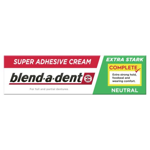 Blend A Dent műfogsorrögzítő krém 47 g Extra Stark Natural