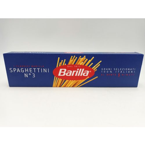 Barilla száraztészta 500 g Spaghettini N°3